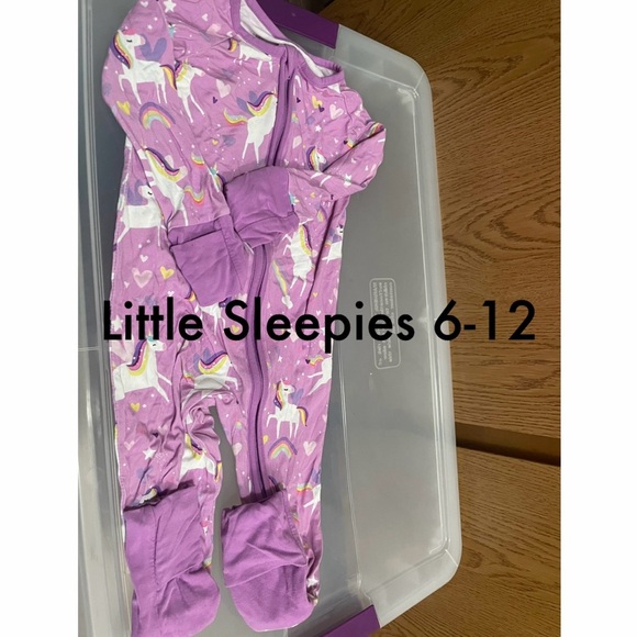 Little Sleepies Other - Sienna Unicorn Zippy